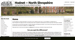 Desktop Screenshot of hodnet.org.uk