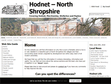 Tablet Screenshot of hodnet.org.uk